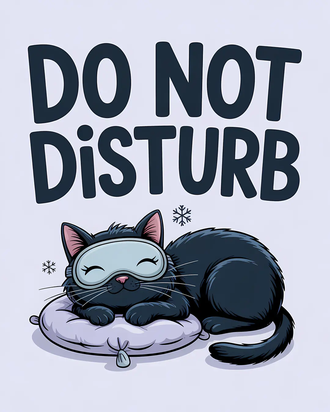 The Hibernation Trio · Cozy Cat Winter Prints · 3-Piece Printable Set