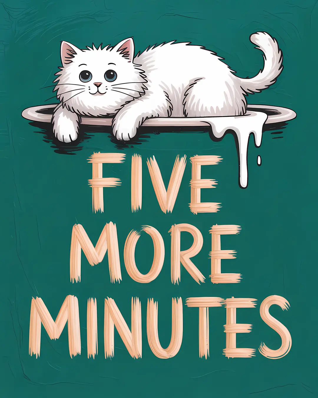 The Bubble Trouble Trio · Funny Cat Bathroom Art · 3-Piece Printable Set